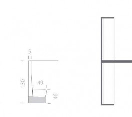 Bancheta 30.17.19.1 cu panouri fonoabsorbante, structura lemn